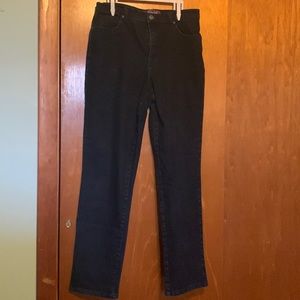 Gloria Vanderbilt  dark blue jeans